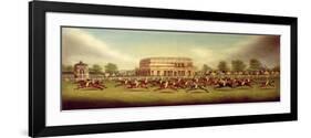 The Doncaster St. Leger of 1812 - the Finish-John Sinclair-Framed Giclee Print