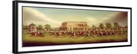 The Doncaster St. Leger of 1812 - the Finish-John Sinclair-Framed Premium Giclee Print