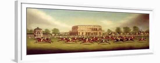 The Doncaster St. Leger of 1812 - the Finish-John Sinclair-Framed Premium Giclee Print