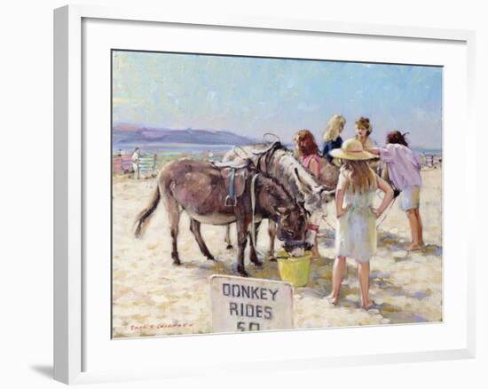 The Donkey Ride-Paul Gribble-Framed Giclee Print