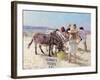 The Donkey Ride-Paul Gribble-Framed Giclee Print