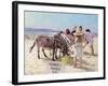 The Donkey Ride-Paul Gribble-Framed Giclee Print