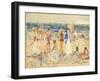 The Donkey Rider-Maurice Brazil Prendergast-Framed Giclee Print