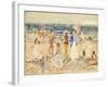 The Donkey Rider-Maurice Brazil Prendergast-Framed Giclee Print