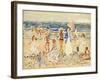 The Donkey Rider-Maurice Brazil Prendergast-Framed Giclee Print