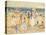 The Donkey Rider-Maurice Brazil Prendergast-Stretched Canvas