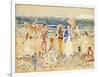 The Donkey Rider-Maurice Brazil Prendergast-Framed Giclee Print