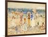 The Donkey Rider-Maurice Brazil Prendergast-Framed Giclee Print