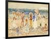 The Donkey Rider-Maurice Brazil Prendergast-Framed Giclee Print