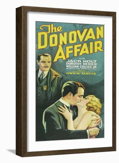 The Donovan Affair-null-Framed Art Print