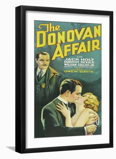 The Donovan Affair-null-Framed Art Print