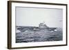 The Doolittle Raid on Tokyo 18th April 1942: One of 16 B-25 Bombers Leaves the Deck of USS Hornet-null-Framed Photographic Print