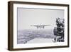 The Doolittle Raid on Tokyo 18th April 1942: One of 16 B-25 Bombers Leaves the Deck of USS Hornet-American Photographer-Framed Photographic Print