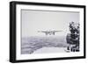 The Doolittle Raid on Tokyo 18th April 1942: One of 16 B-25 Bombers Leaves the Deck of USS Hornet-American Photographer-Framed Photographic Print