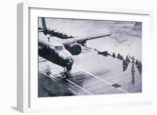 The Doolittle Raid on Tokyo 18th April 1942-null-Framed Photographic Print