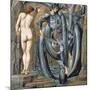 The Doom Fulfilled (Perseus Slaying the Sea Serpent) C.1882-Edward Burne-Jones-Mounted Giclee Print