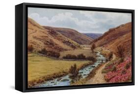 The Doone Glen, Lynton-Alfred Robert Quinton-Framed Stretched Canvas