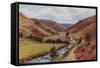 The Doone Glen, Lynton-Alfred Robert Quinton-Framed Stretched Canvas