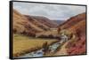 The Doone Glen, Lynton-Alfred Robert Quinton-Framed Stretched Canvas