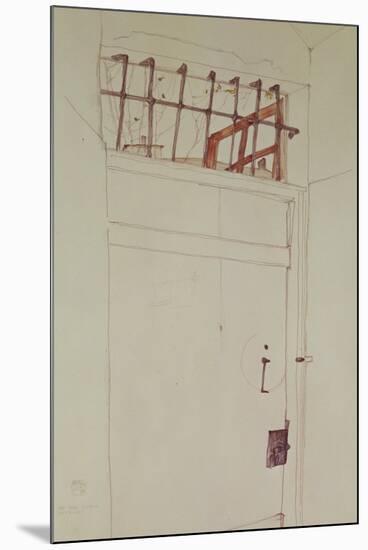 The Door into the Open, 1912-Egon Schiele-Mounted Giclee Print