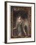 The Door of Fionn's Chamber Opened Gently and a Young Woman Came into the Room-Arthur Rackham-Framed Giclee Print