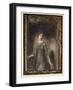 The Door of Fionn's Chamber Opened Gently and a Young Woman Came into the Room-Arthur Rackham-Framed Giclee Print