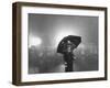 The Doorman Standing in the Rain Outside the Empire Theatre For the Royal Film Performance-Cornell Capa-Framed Photographic Print