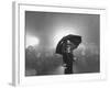 The Doorman Standing in the Rain Outside the Empire Theatre For the Royal Film Performance-Cornell Capa-Framed Photographic Print