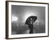 The Doorman Standing in the Rain Outside the Empire Theatre For the Royal Film Performance-Cornell Capa-Framed Photographic Print