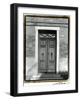 The Doors of Venice IV-Laura Denardo-Framed Art Print