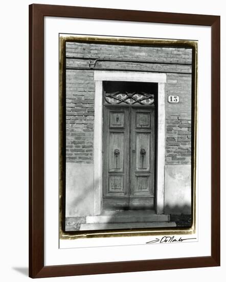 The Doors of Venice IV-Laura Denardo-Framed Art Print