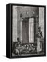 The Doorway to the Mosque El Assaneyn in Cairo, Egypt, from 'L'Univers Illustré', 1866-null-Framed Stretched Canvas