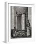 The Doorway to the Mosque El Assaneyn in Cairo, Egypt, from 'L'Univers Illustré', 1866-null-Framed Giclee Print