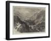 The Dora Valley, Mont Cenis Railway-null-Framed Giclee Print