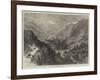 The Dora Valley, Mont Cenis Railway-null-Framed Giclee Print
