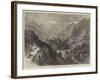 The Dora Valley, Mont Cenis Railway-null-Framed Giclee Print