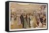 The Dorchester the Ballroom-Fortunio Matania-Framed Stretched Canvas