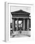 The Doric Arch Leading to Euston Station, London, 1926-1927-McLeish-Framed Giclee Print