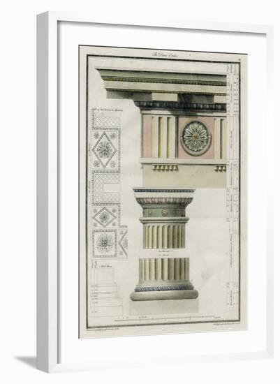 The Doric Order-Richardson-Framed Art Print