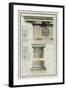 The Doric Order-Richardson-Framed Art Print