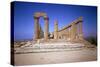 The Doric Temple of Hera at Agrigento, 5th Century Bc-CM Dixon-Stretched Canvas