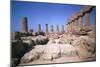 The Doric Temple of Hera at Agrigento, 5th Century Bc-CM Dixon-Mounted Photographic Print