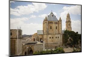 The Dormition Church on Mount Zion, Jerusalem, Israel, Middle East-Yadid Levy-Mounted Photographic Print