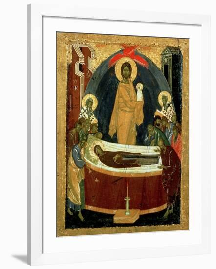 The Dormition, circa 1392-Theophanes The Greek-Framed Giclee Print