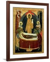 The Dormition, circa 1392-Theophanes The Greek-Framed Giclee Print