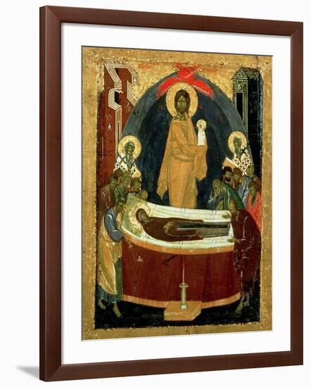 The Dormition, circa 1392-Theophanes The Greek-Framed Giclee Print