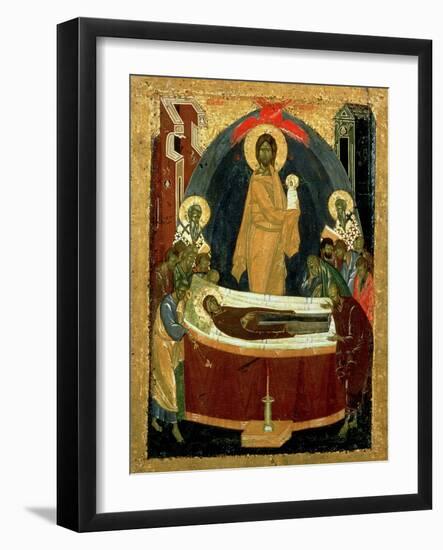 The Dormition, circa 1392-Theophanes The Greek-Framed Giclee Print