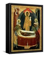 The Dormition, circa 1392-Theophanes The Greek-Framed Stretched Canvas