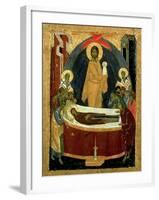 The Dormition, circa 1392-Theophanes The Greek-Framed Giclee Print