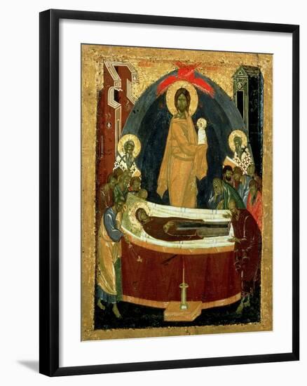 The Dormition, circa 1392-Theophanes The Greek-Framed Giclee Print